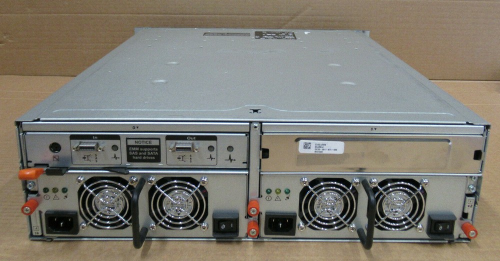 Dell PowerVault MD1000 6x 450GB SAS 2.7TB 1x SAS Control Modules Storage Array