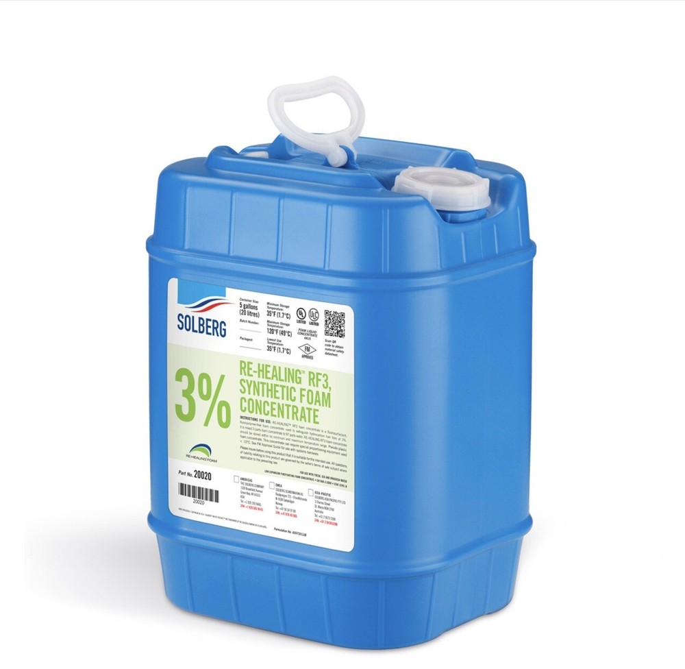 SOLBERG RE-HEALING RF3, 3% CLASS "B" FOAM CONCENTRATE
