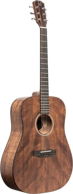 Acoustic dreadnought guitar with solid top, Dovern series