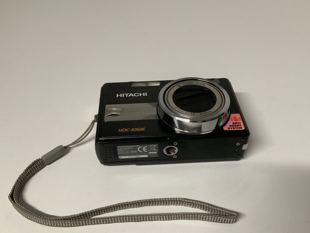 Hitachi HDC-1051E Digital Compact Camera 6x Super Zoom untested read description