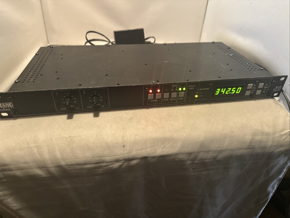 Rane Digital AD 22D Audio Delay includes Power Adapter”PLEASE READ DESCRIPTION”