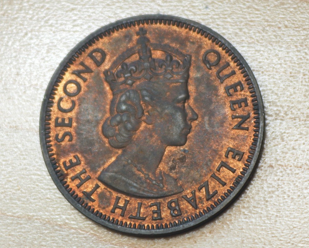 1957 East Caribbean States 1 Cent