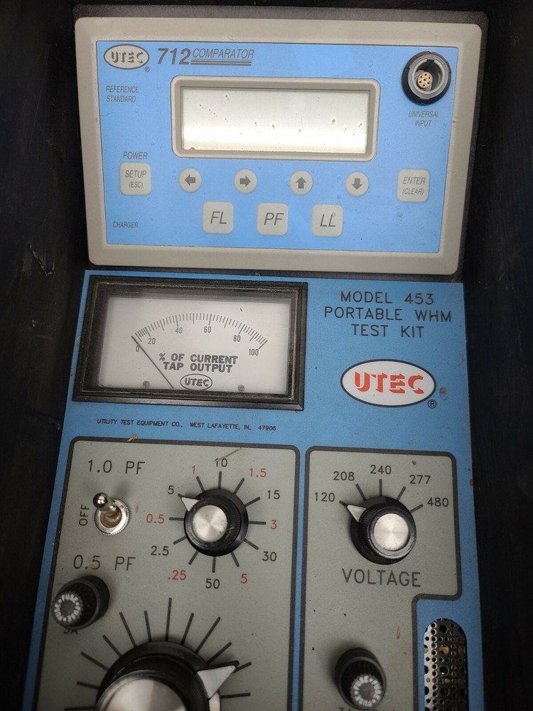Utec Model 453 Portable WHM Test Kit & 712 COMPARATOR