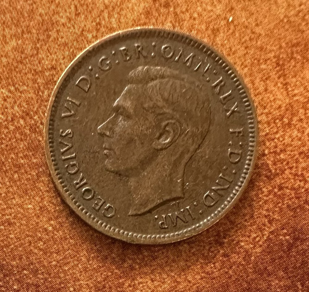 Great Britain 1942 1 Farthing. KM843, 20mm