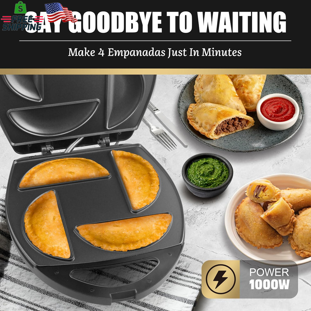 Electric Empanada Maker Machine with Press Mold,Large Dumpling Maker Press,Piero