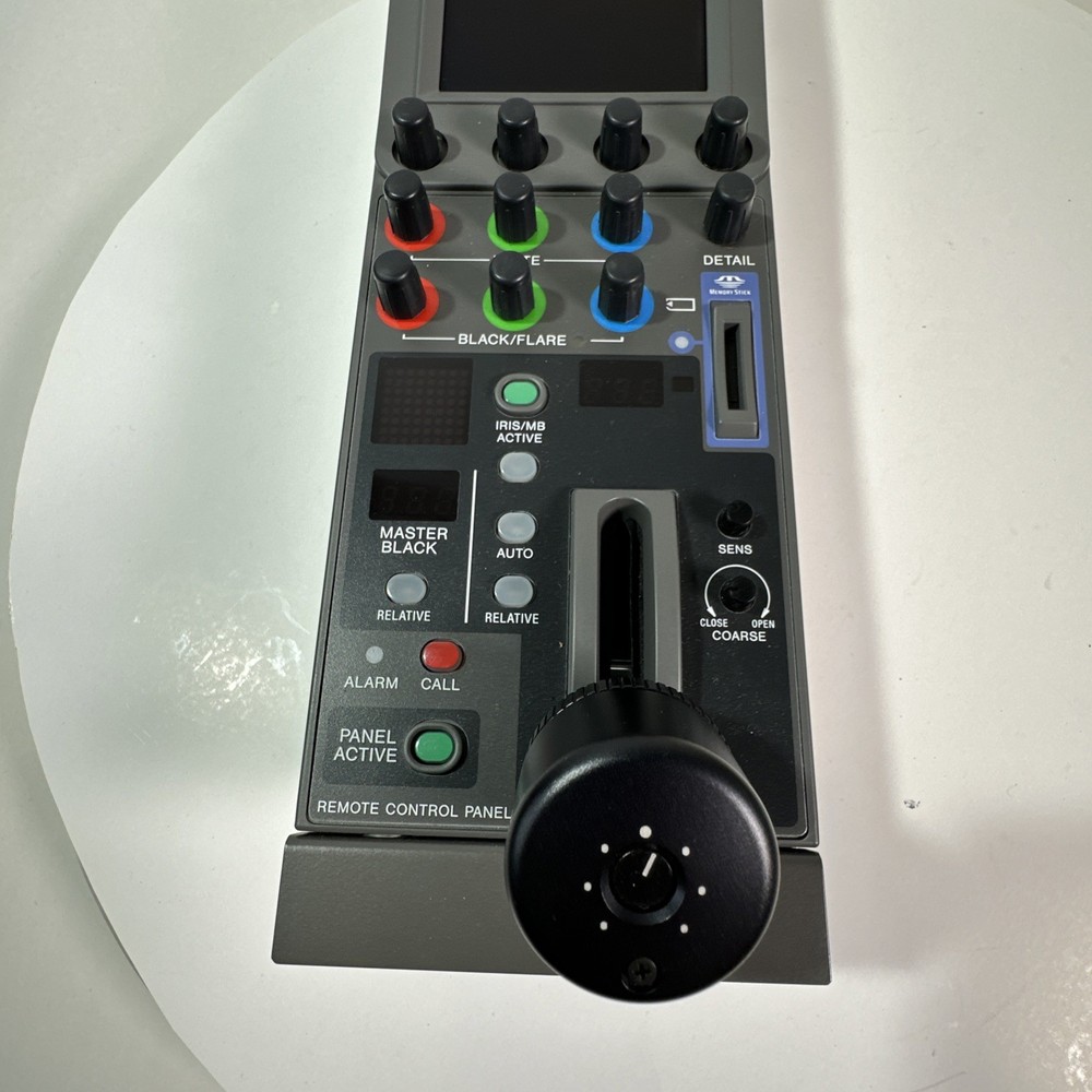 Sony RCP-750 Remote Control Panel Pro Broadcast Cameras Mint Includes Manual