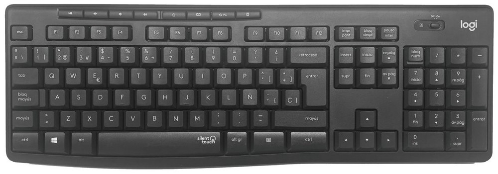 ST155 Replacement individual single key for keyboard Logitech MK295 K295