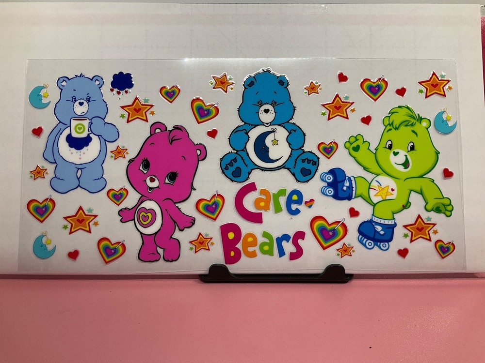 UvDtf Care Bears Theme Wraps