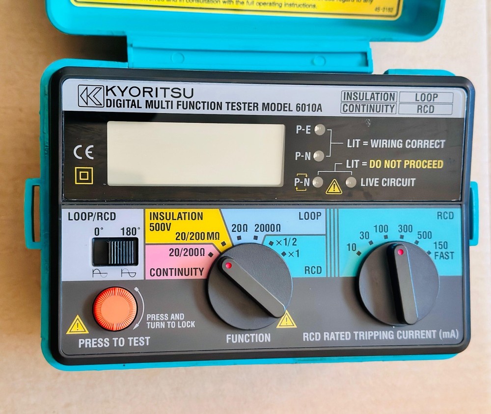 Kyoritsu 6010A ,multi‑function installation tester
