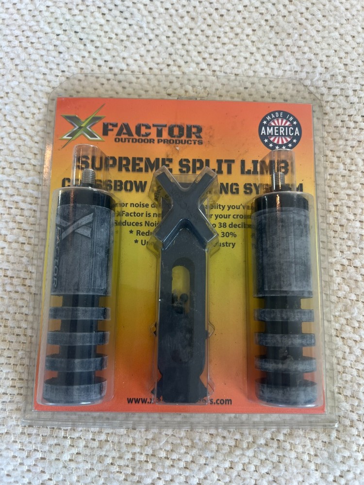 X Factor Supreme Split Limb Crossbow Dampening System