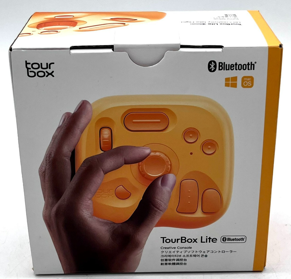 TourBox Lite Bluetooth Creative Console Controller Sunny Yellow  USB Type-C