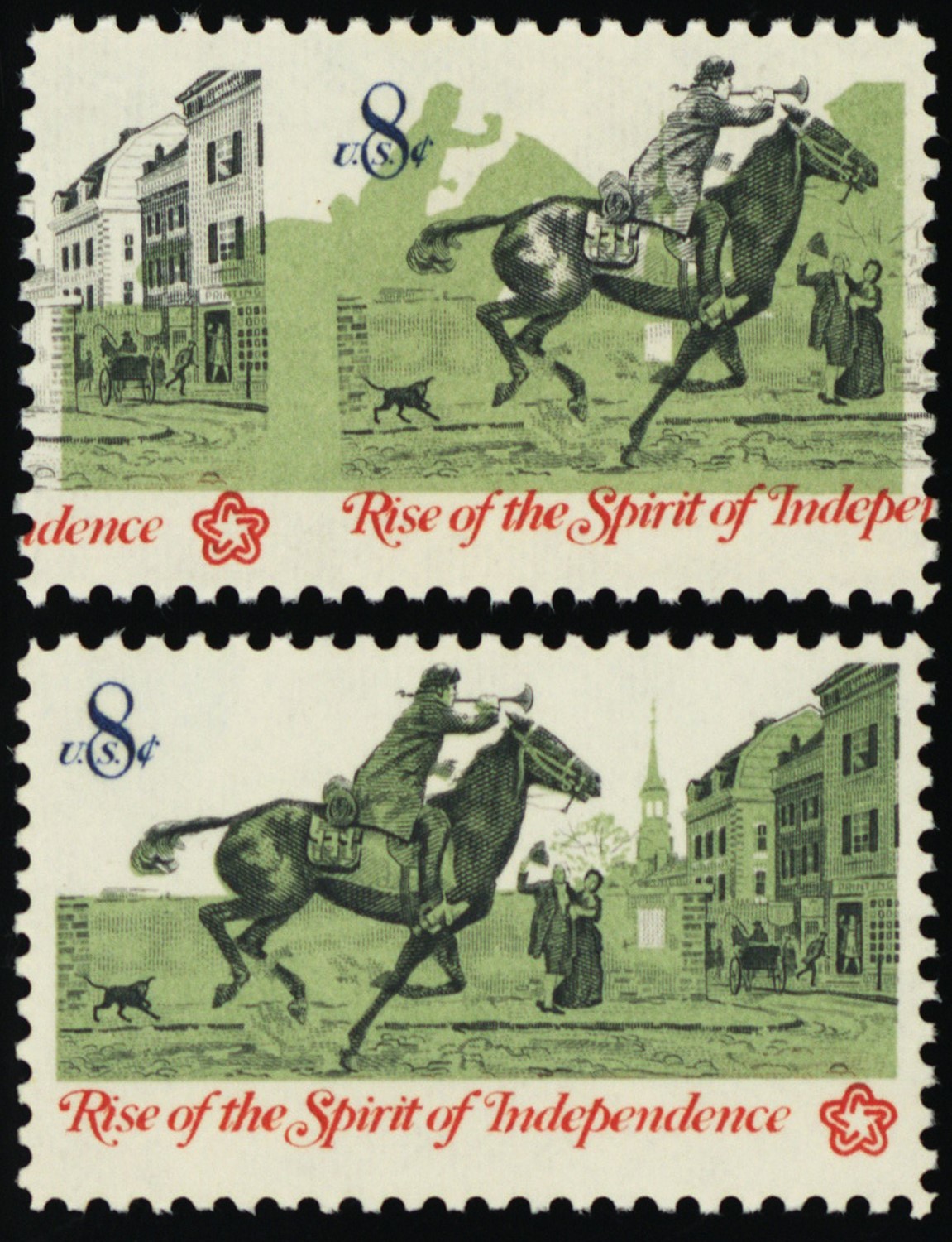 1478, Mint NH 8¢ Stunning Color Shift Error * WoW * Stuart Katz