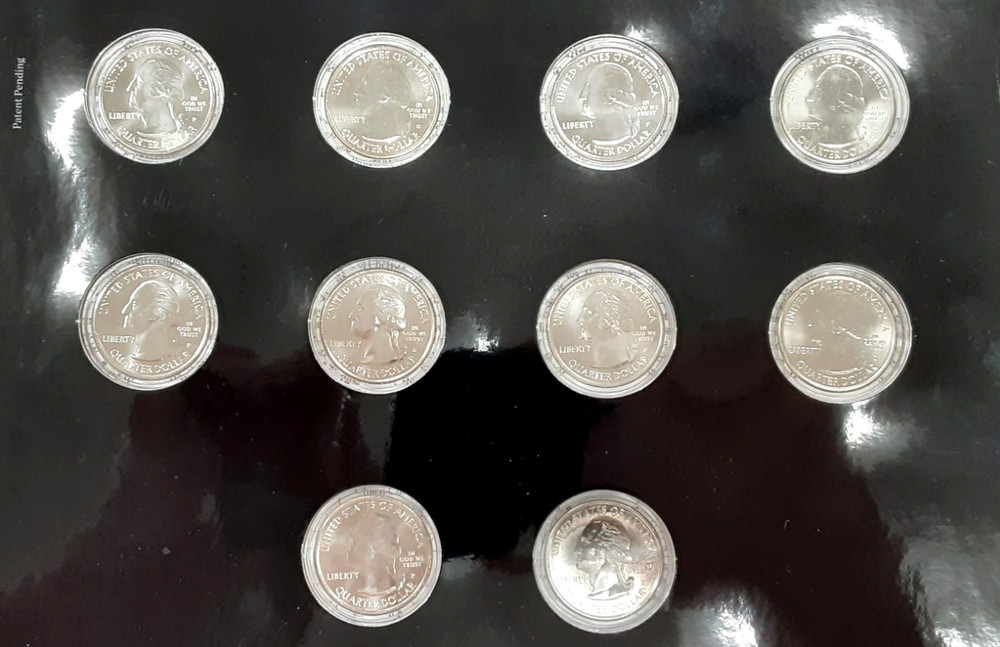 2012 P & D US Mint ATB Quarters Uncirculated Set