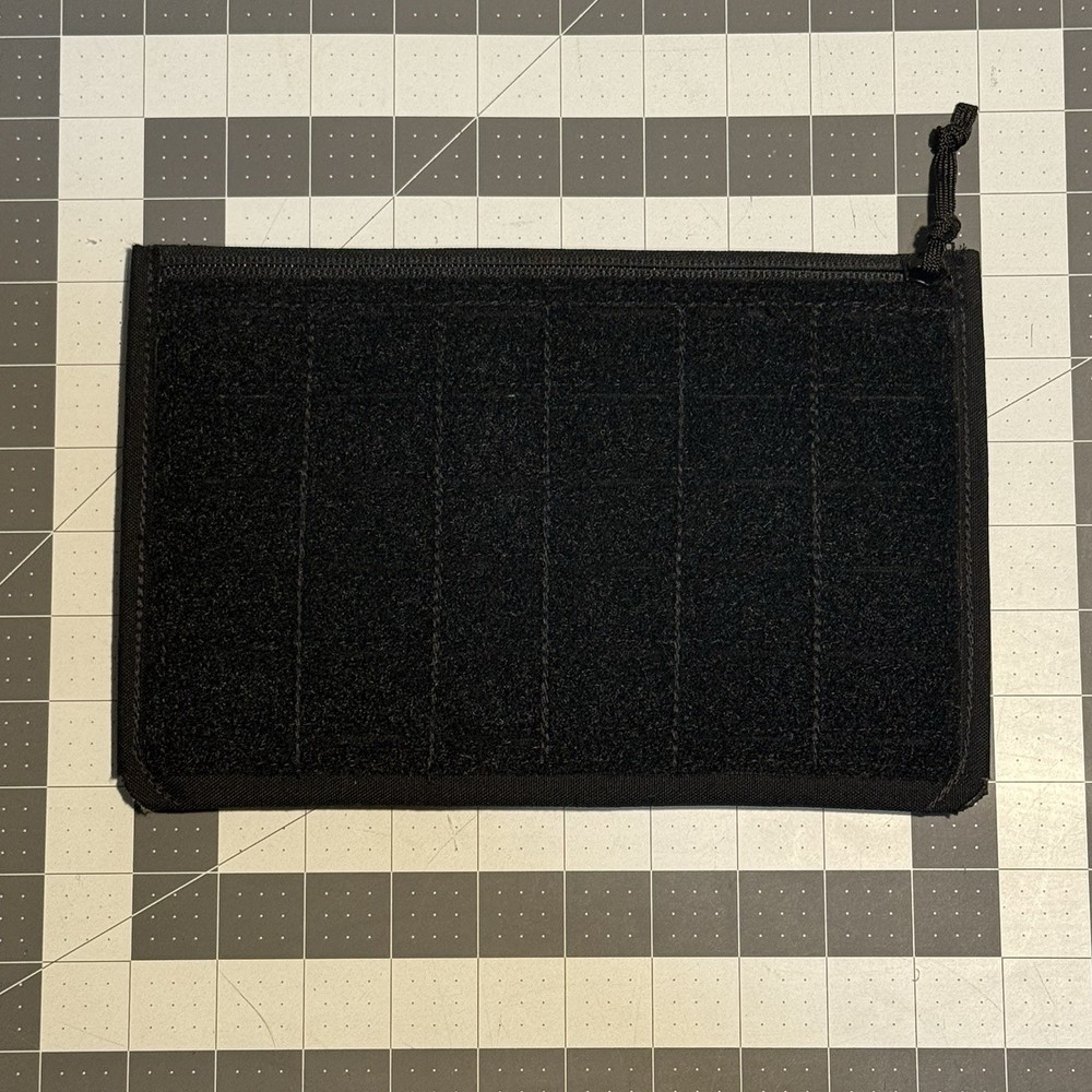 NWOT Mil Spec Monkey/Tactical Tailor Large Patch Panel Laminate - Black