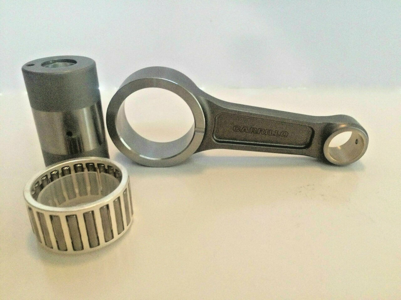 08-14 Can Am DS450 CP Carrillo Forged Connecting Rod, Crank Pin, & Rod Bearing