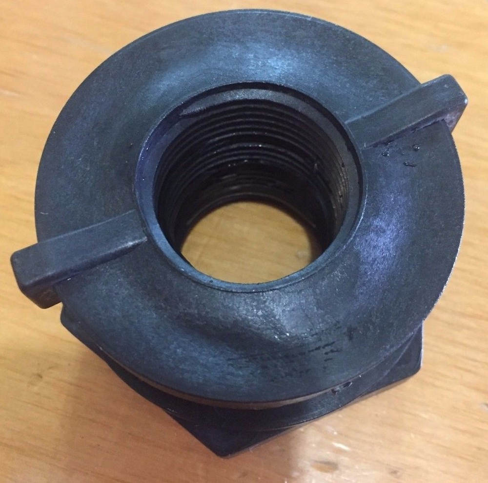 1" poly Bulkhead tank fitting