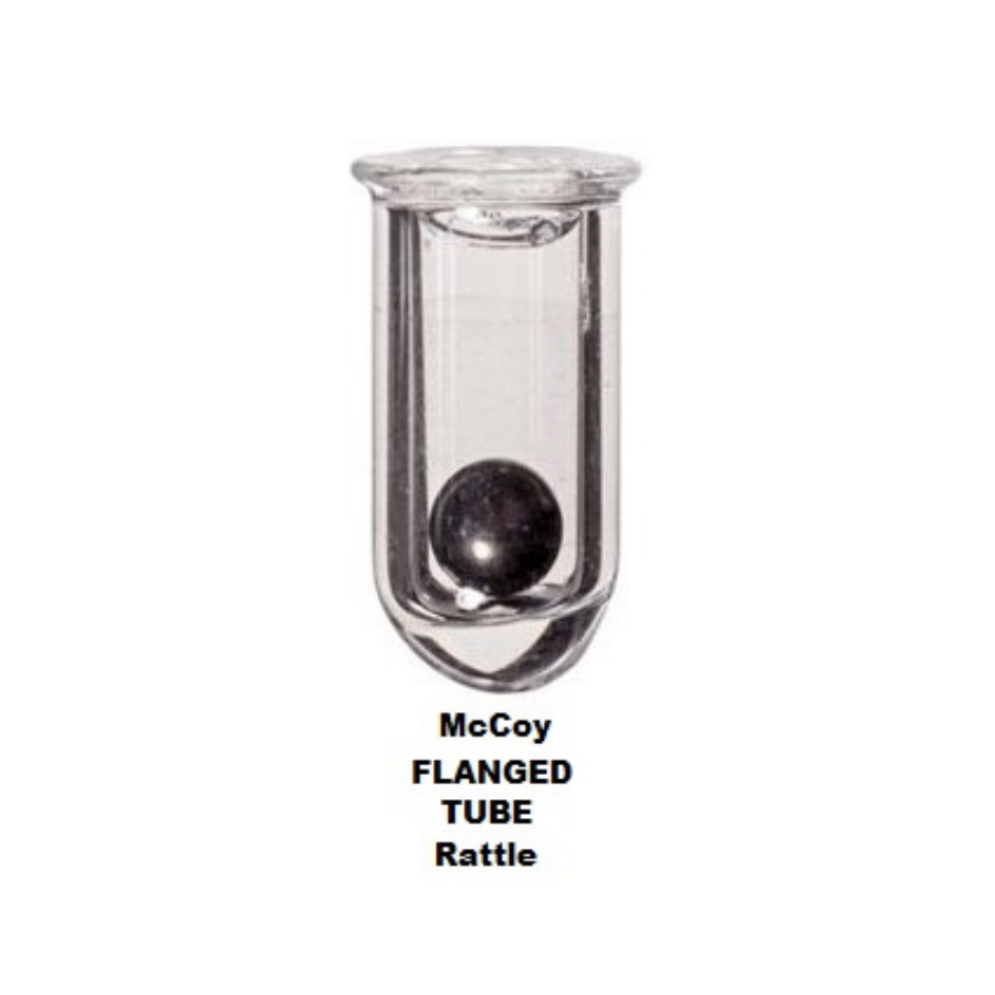 McCoy Fishing Rattles Glass Worm Tube Flanged Tournament Combo Bulk Packs