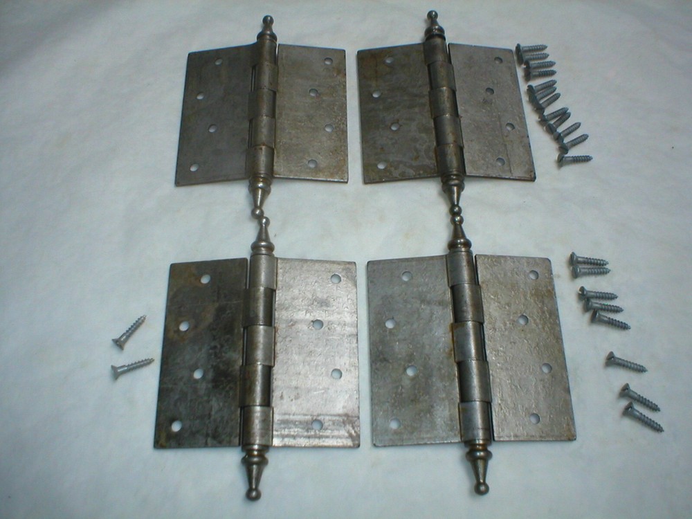 Antique Steeple 4 1/2" Hinge Pair
