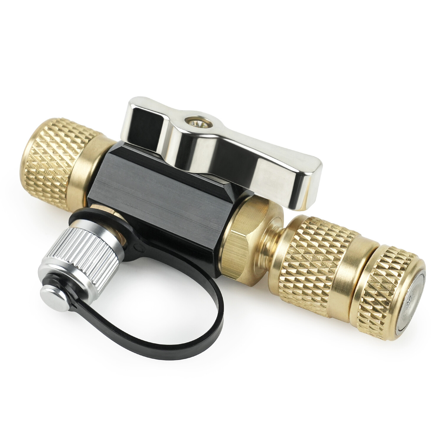 Mega Flow Vacuum Rated Valve Core Removal Tool – 1/4" System Connection