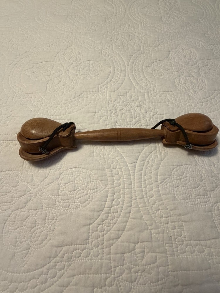 Castanets Double Ended Wood