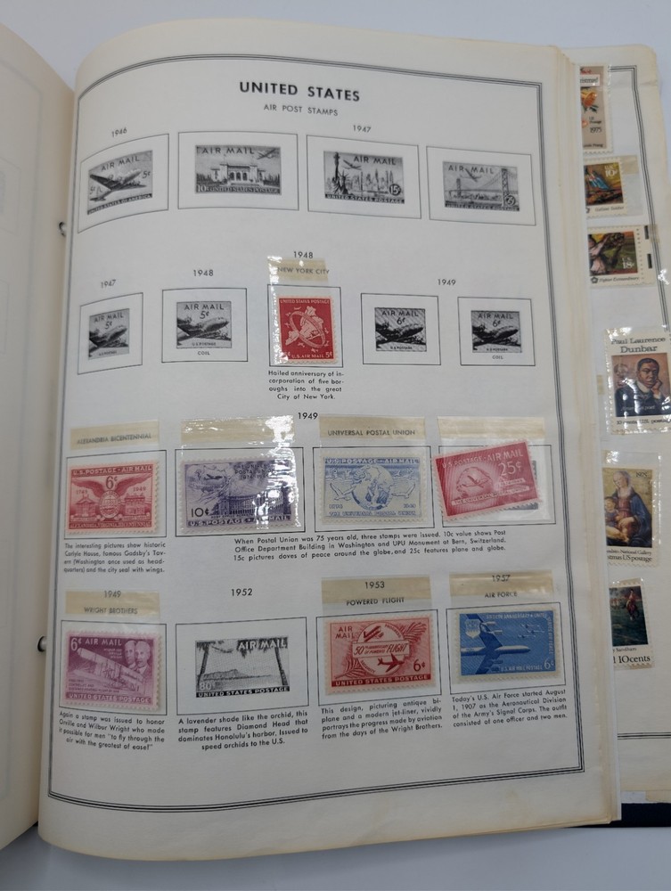 United States Liberty Stamp Album 1847-1984 Air Mail Postage Due Commemorative