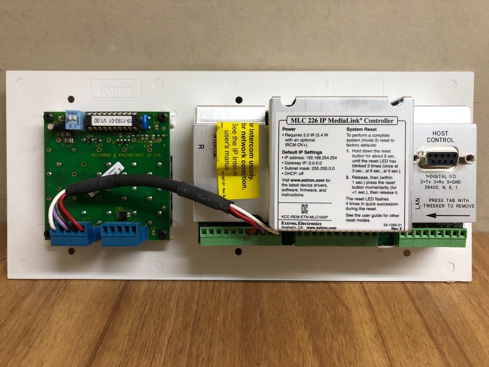 Extron MLC 226 IP DV+ Enhanced MediaLink Controller