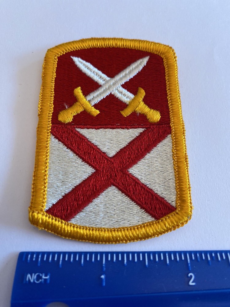 US Army 167th Support Command Patch Full Color Patch Sustainment INV5539