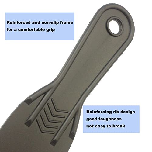 6 Pack Putty Knife, Flexible Plastic Paint Scraper Tool for Spackling,Plastic