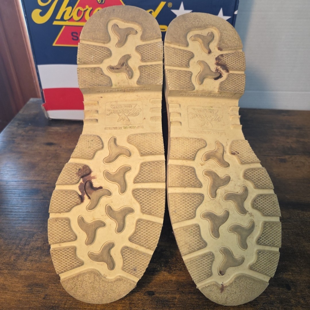 Thorogood American Heritage 8” Crazy Horse Leather Steel Toe Boots Size 11.5 D