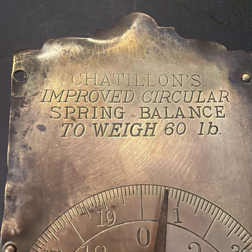 chatillons improved spring balance 60 Pounds
