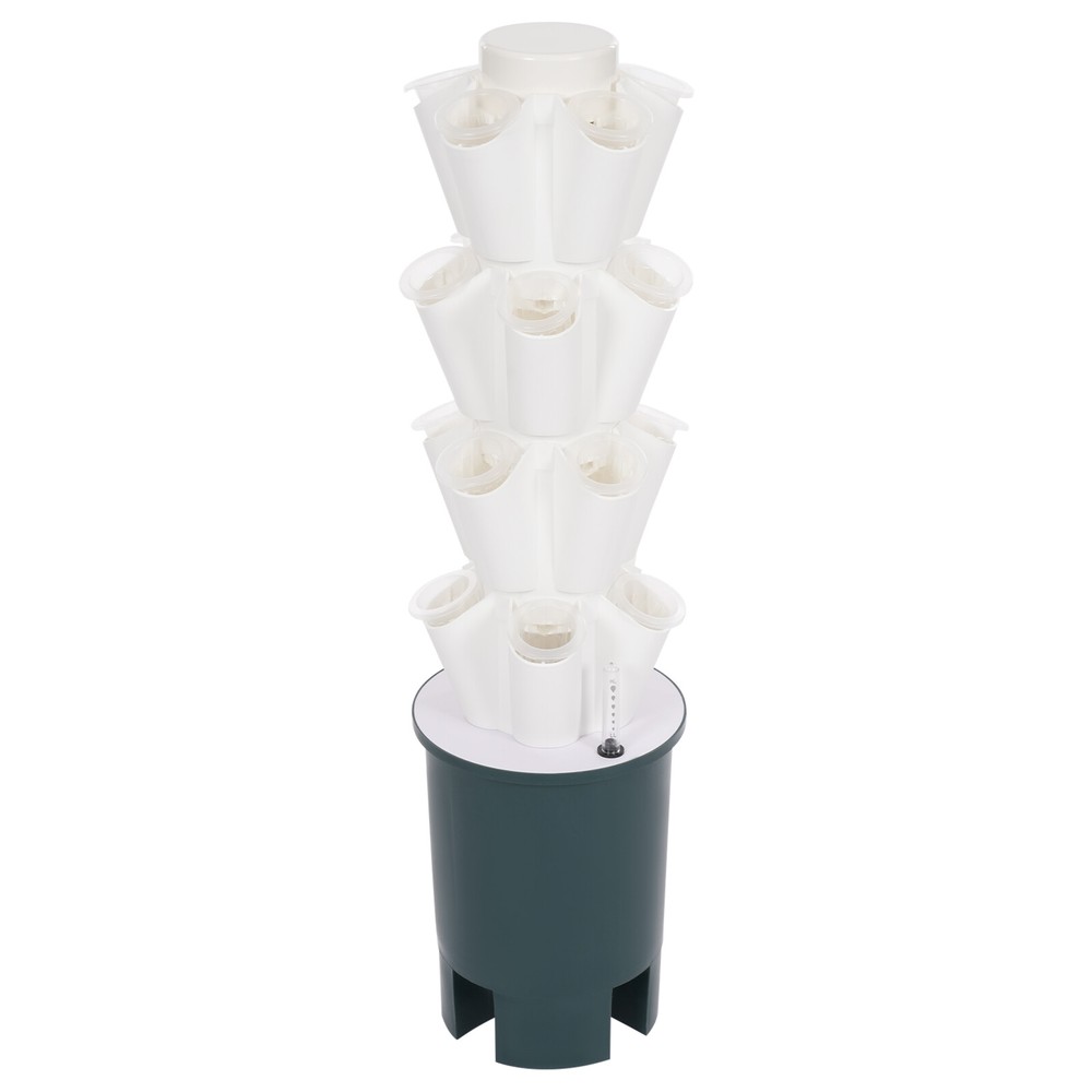20 Hole Hydroponic Tower Hydroponics Growing System Kit Vertical Planting Tower