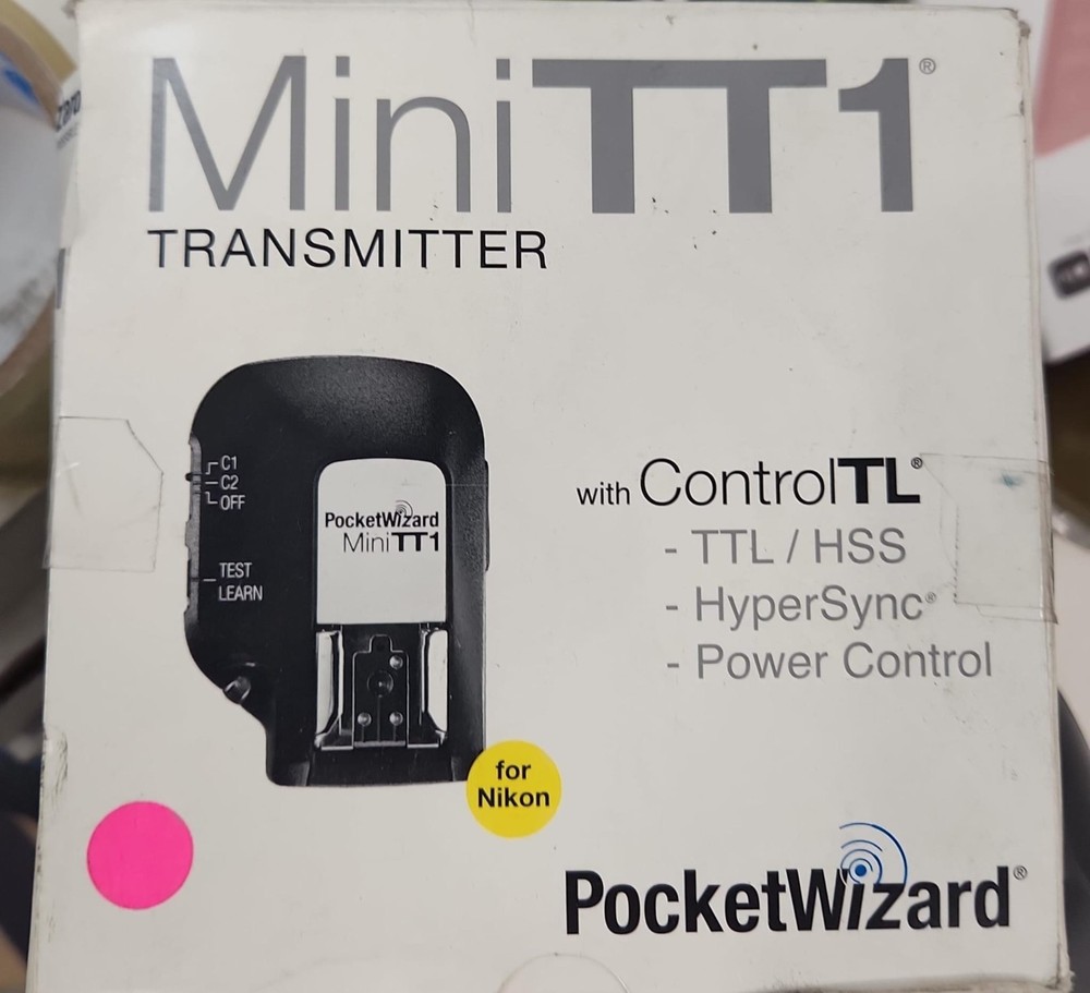 PocketWizard Mini TT1 Transmitter Pocket Wizard For Nikon Open Box