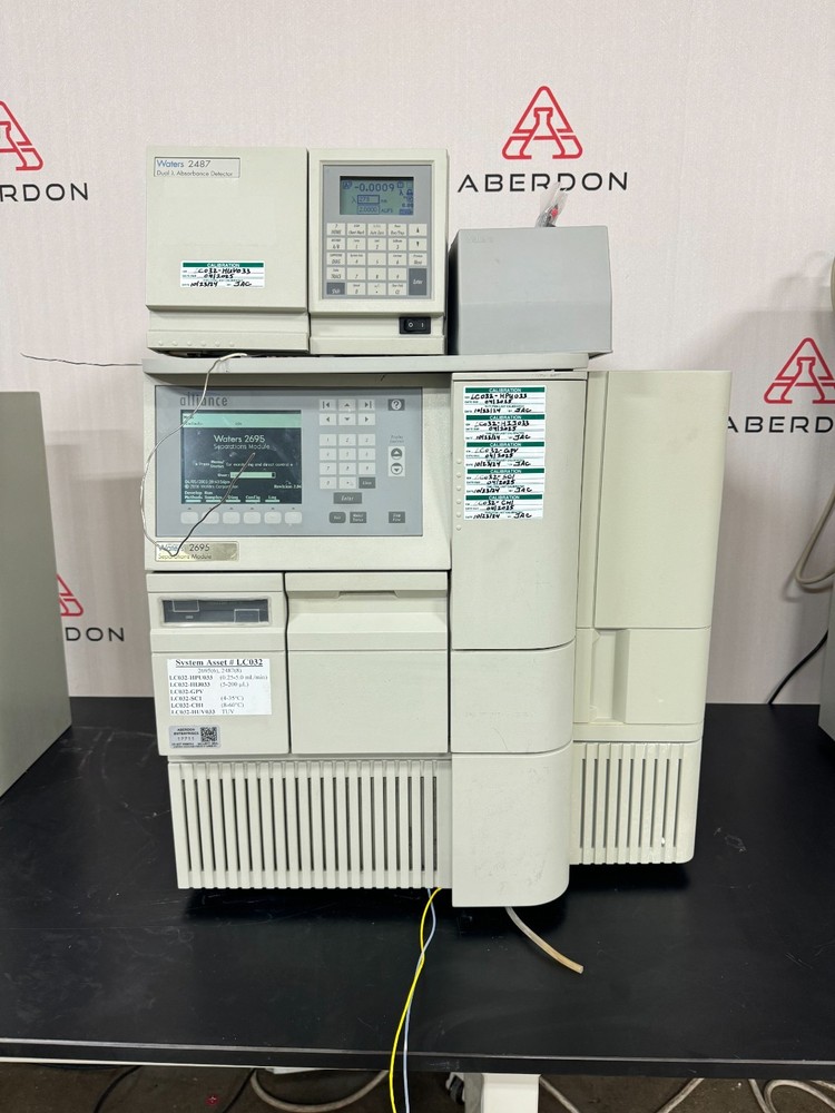 Waters 2695 Separations Module Detector 2487 HPLC System #17711