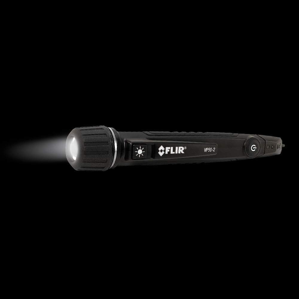 CAT IV Voltage Detector with Light and Beeper Alarms for Safe Electrical Testing