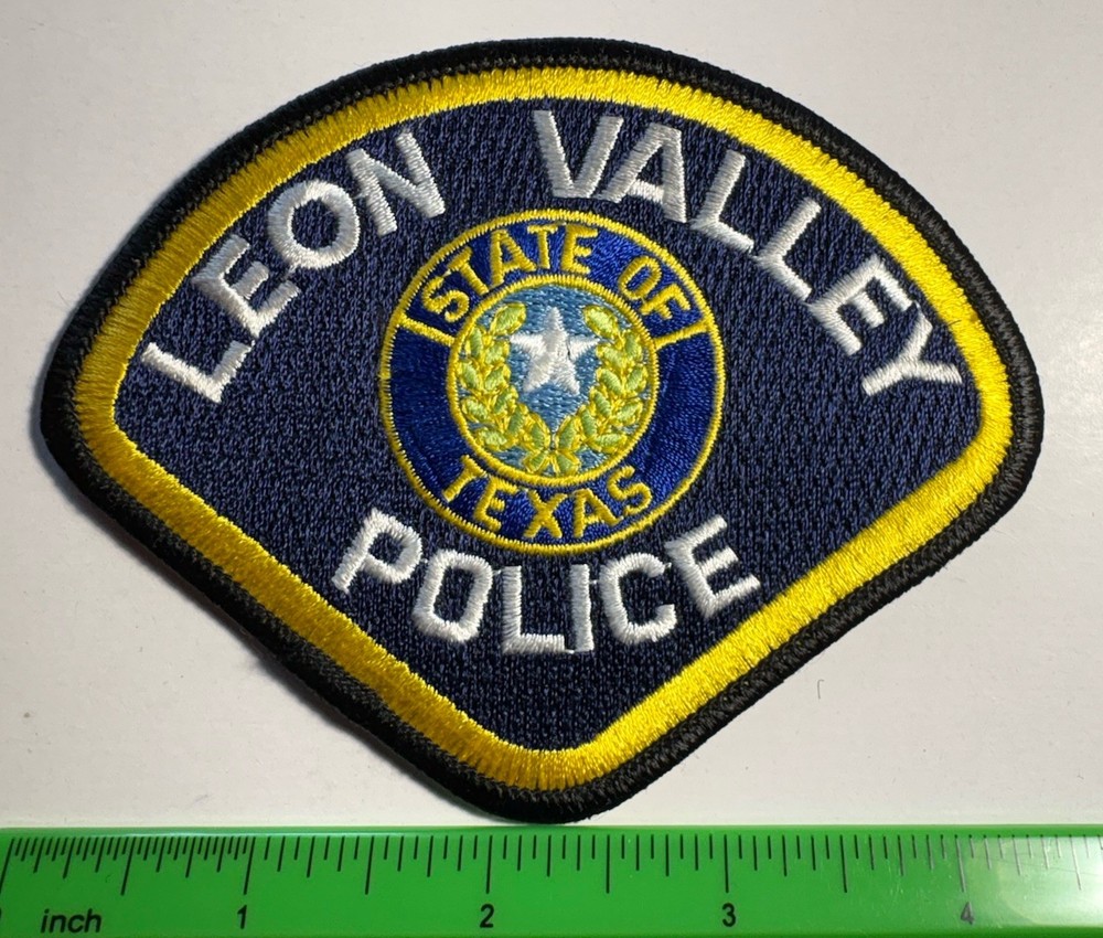 Leon Valley Texas Police Patch