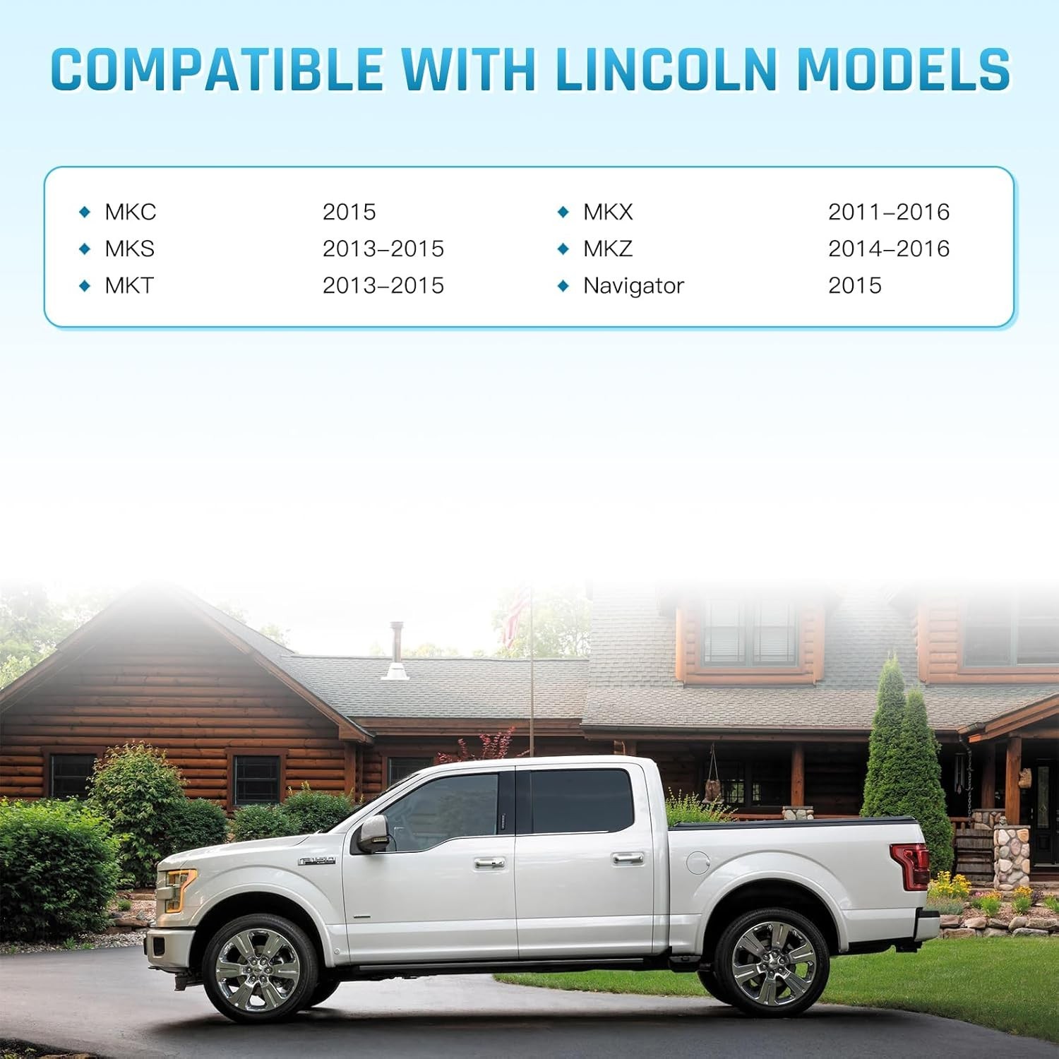 2025 Latest A15 Navigation SD Card Map Compatible with Sync 2 Ford & Lincoln F-1