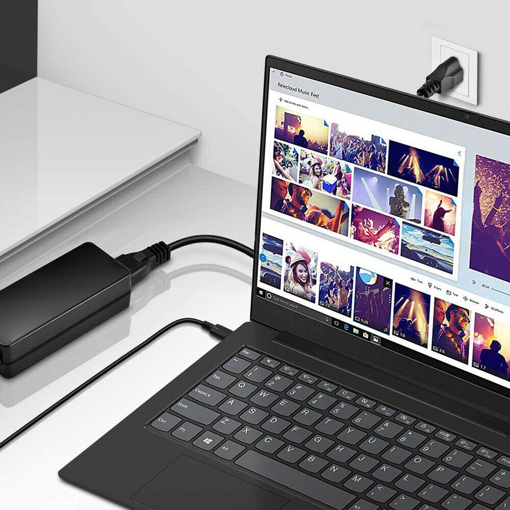 LOT OF 45W 65W 90W USB C Type C Adapter Charger For Lenovo HP Macbook Samsung