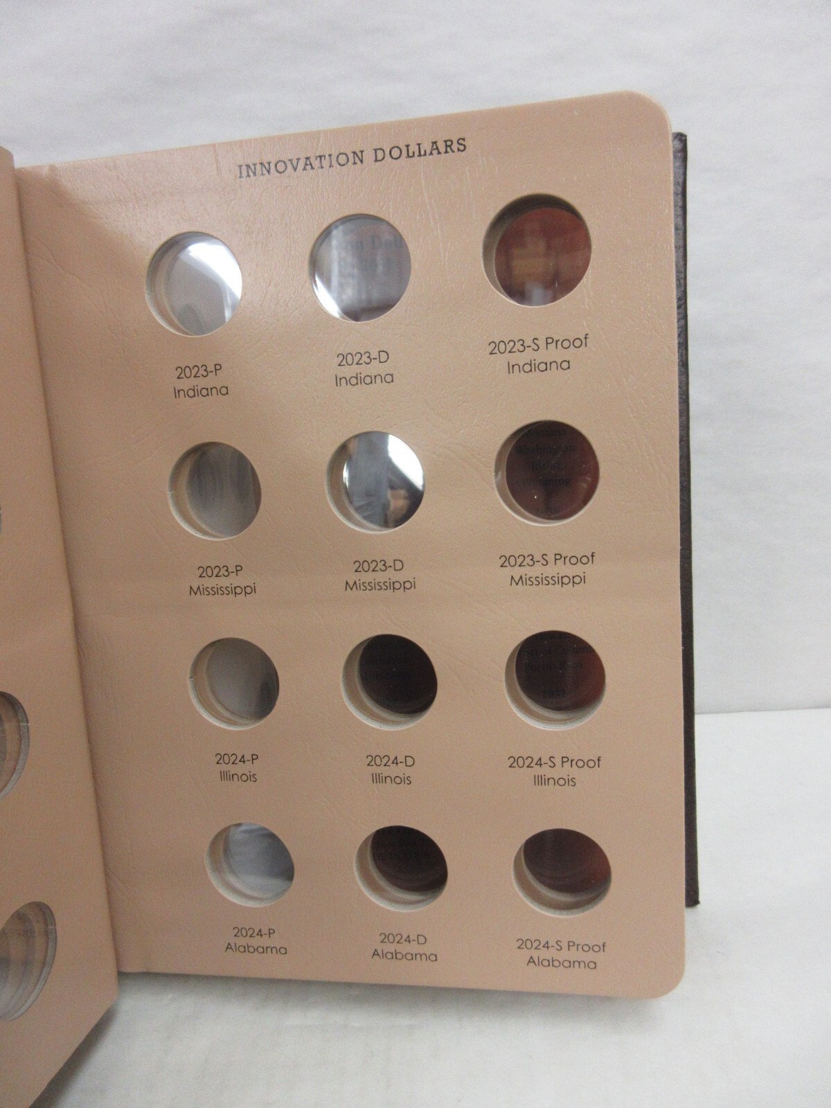Dansco Coin Album #8188 US Innovation Dollar 2018-2024 w Proofs 7 Page Album NEW