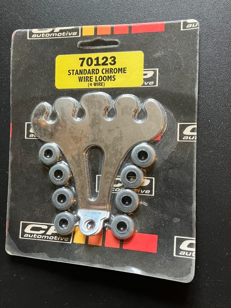 #70123 chrome sparkplug wire looms pkg 2