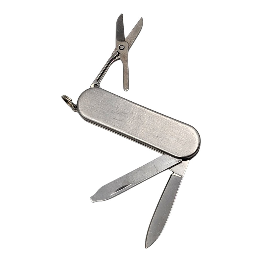 Winchester Pocket Multi Tool Knife File Scissors Stainless Silver Tone