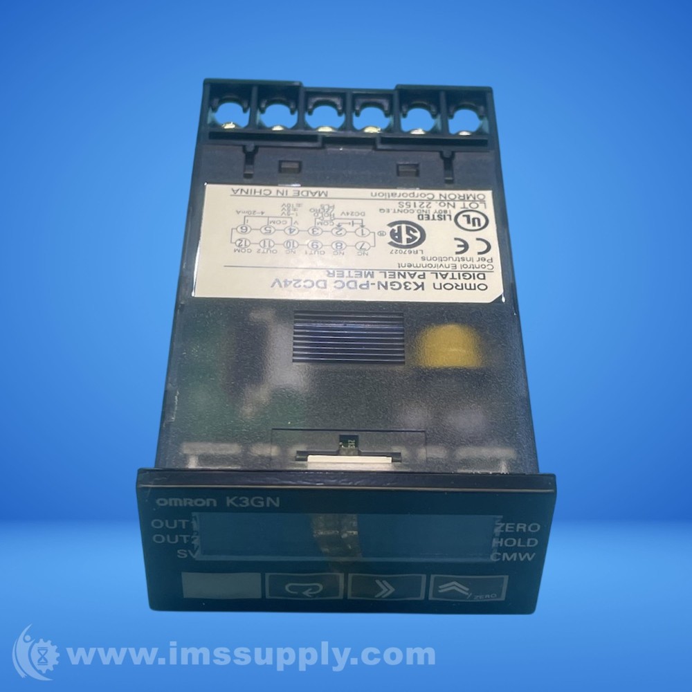 Omron K3GN-PDC Digital Panel Meter FNOB