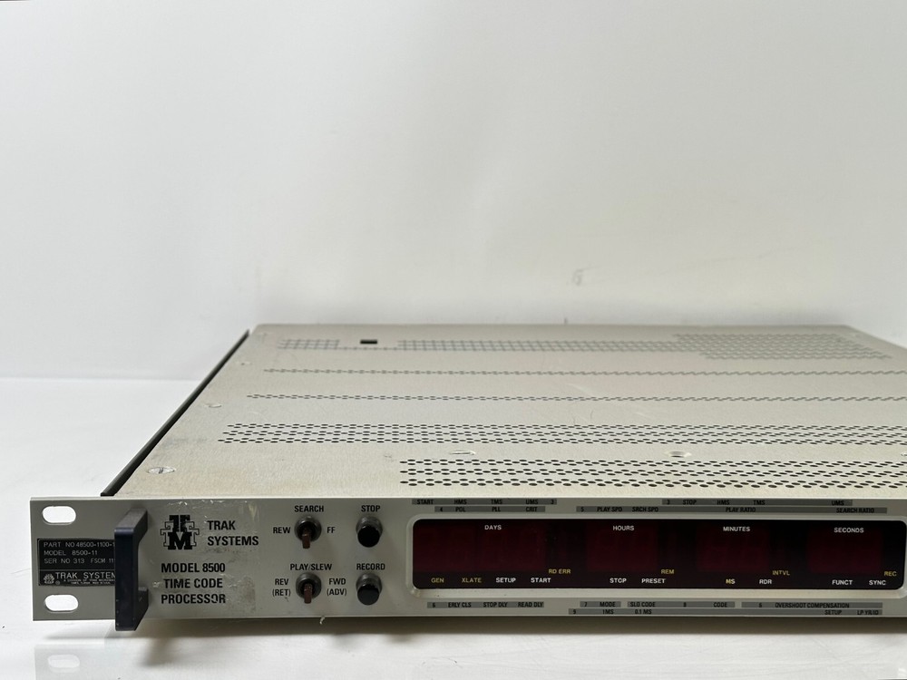 Trak Microwave System Model 8500-11 Time Code Processor 48500-1100-109