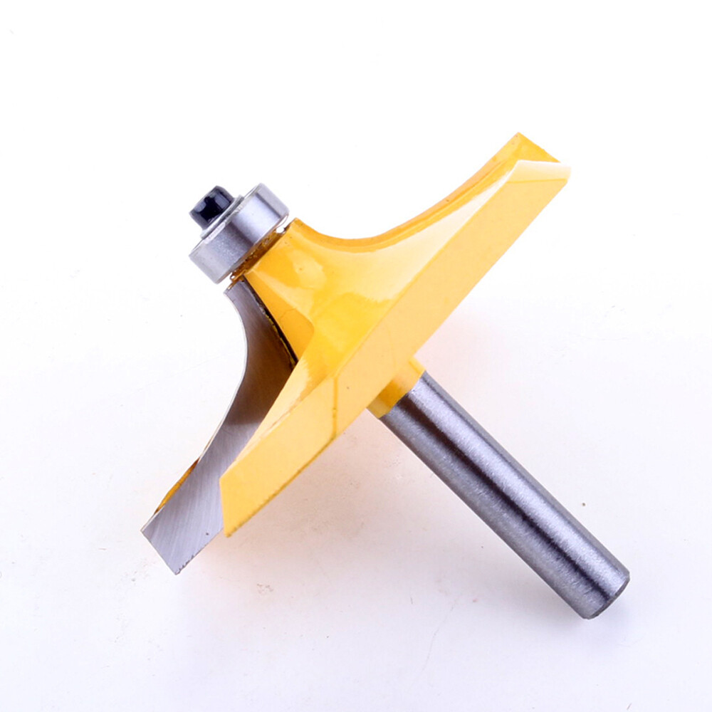 2PC 8mm Shank Thumbnail & Beaded 2 Bit Handrail Router Bit Set