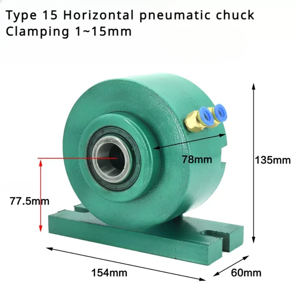 Type 20 Pneumatic Horizontal Chuck Instrument Car, Chuck Quick Clamp Drilling