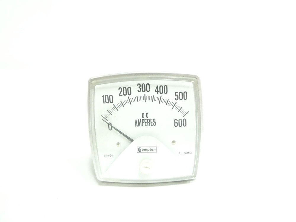 Crompton 016-01AA-ECSF Ammeter 0-600a Amp