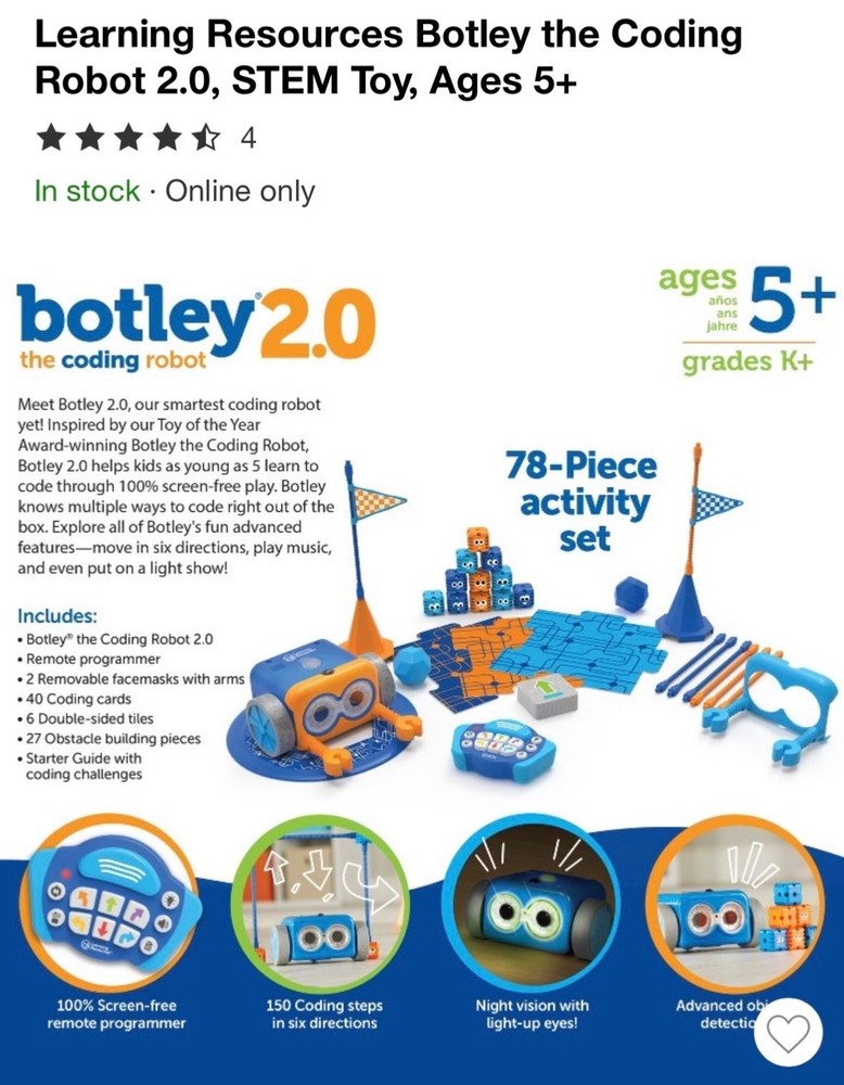 Botley 2.0 Activity Set - Case Included