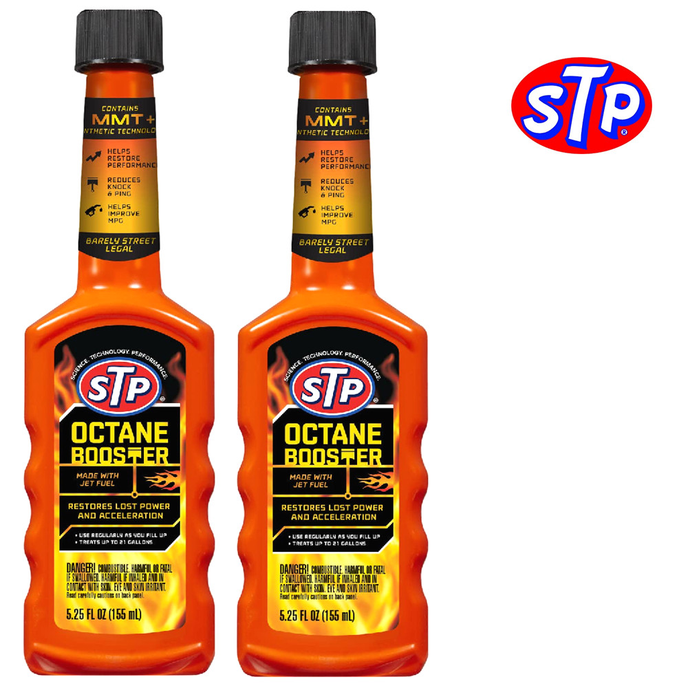 STP OCTANE BOOSTER  5.25 FL OZ -  2 PCS