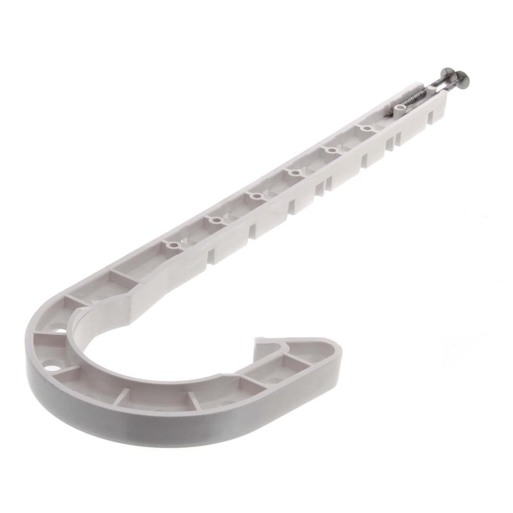 Oatey 33741 2" Plastic J Hook, 2" OD, Durable Support Bracket