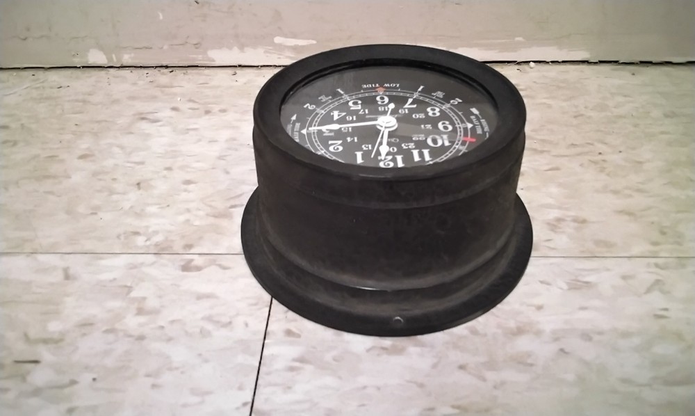 Vintage Seth Thomas Seasprite Tide Time Ship Clock