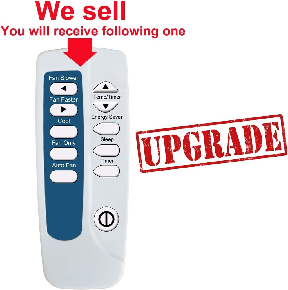 Enhanced Remote Control for Frigidaire RG15D/E-ELL AC - No Programming Needed
